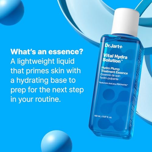Dr.Jart+ Vital Hydra Solution Hydro Plump Treatment Essence with Hyaluronic Acid for Glass Skin | 5.07 Fl Oz Avelisse