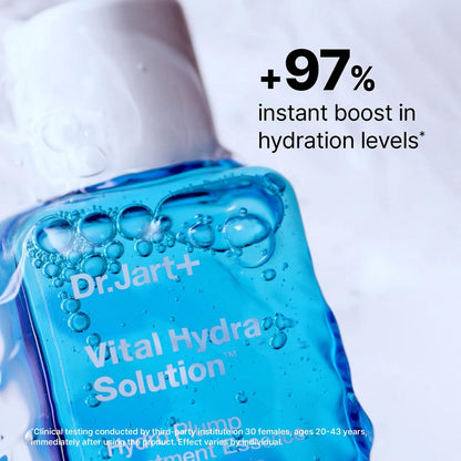 Dr.Jart+ Vital Hydra Solution Hydro Plump Treatment Essence with Hyaluronic Acid for Glass Skin | 5.07 Fl Oz Avelisse