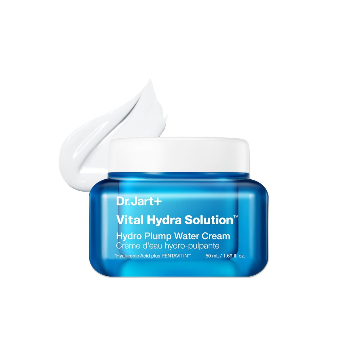 Dr.Jart+ Vital Hydra Solution Water Cream - Glass Skin Hydrating Moisturizer with Hyaluronic Acid, 1.69 oz Avelisse