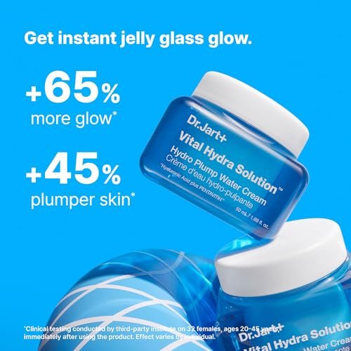 Dr.Jart+ Vital Hydra Solution Water Cream - Glass Skin Hydrating Moisturizer with Hyaluronic Acid, 1.69 oz Avelisse