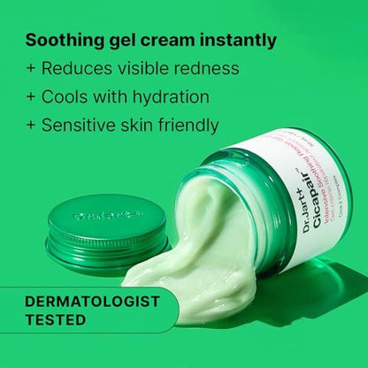 Dr.Jart+ Cicapair Cooling Gel Face Moisturizer for Redness and Sensitive Skin - 1.69 Fl Oz Avelisse