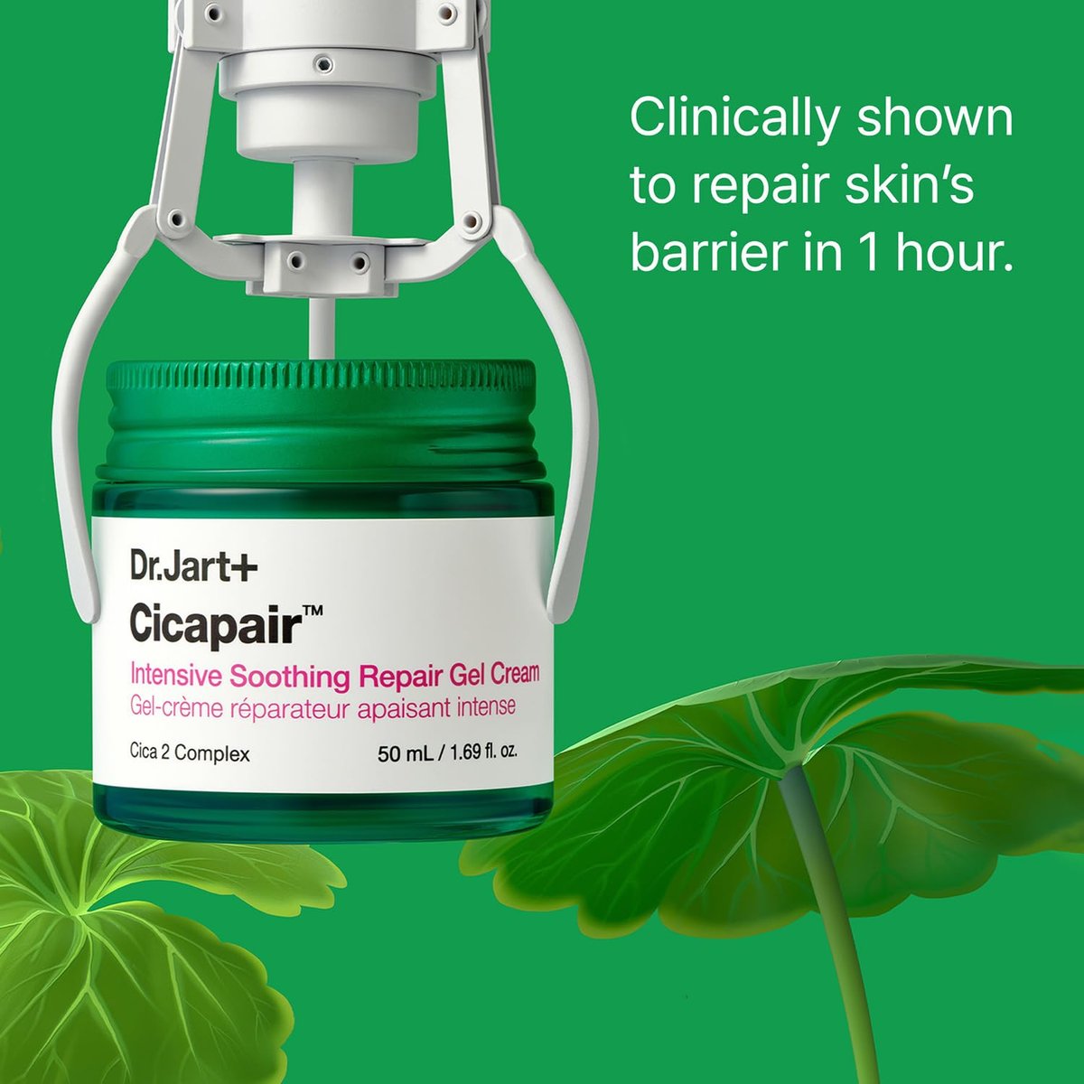 Dr.Jart+ Cicapair Cooling Gel Face Moisturizer for Redness and Sensitive Skin - 1.69 Fl Oz Avelisse