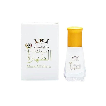 NileMarts Musk Al Tahara Pure Arabian Oil Perfume – Long-Lasting White Musk Fragrance Oil (6ml)