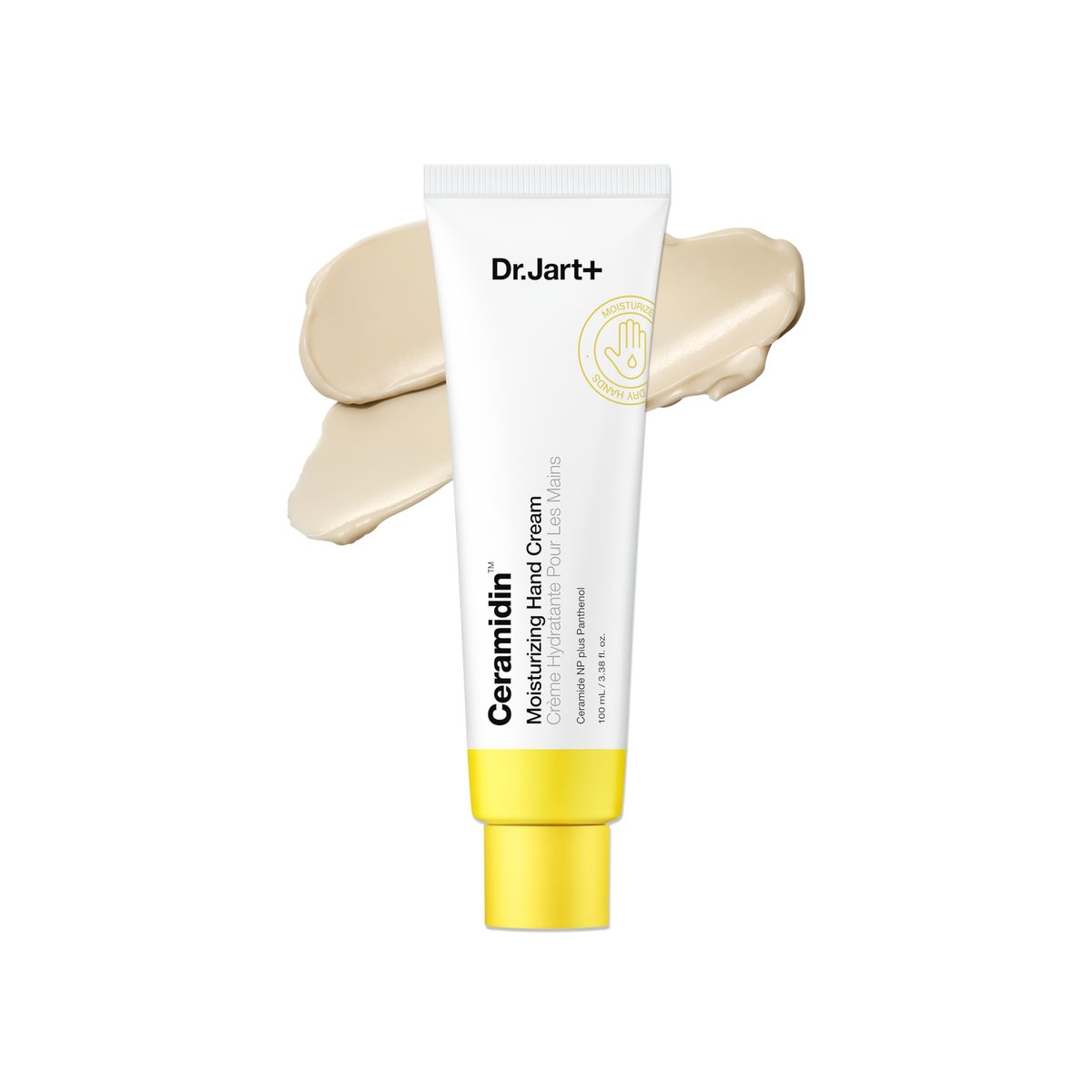 Dr.Jart+ Ceramidin Moisturizing Hand Cream for Dry Hands with Ceramides and Panthenol - 3.38 Fl Oz Avelisse
