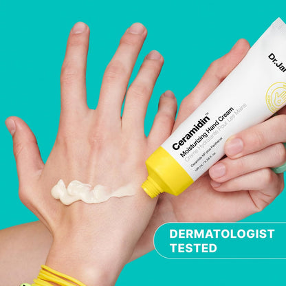Dr.Jart+ Ceramidin Moisturizing Hand Cream for Dry Hands with Ceramides and Panthenol - 3.38 Fl Oz Avelisse