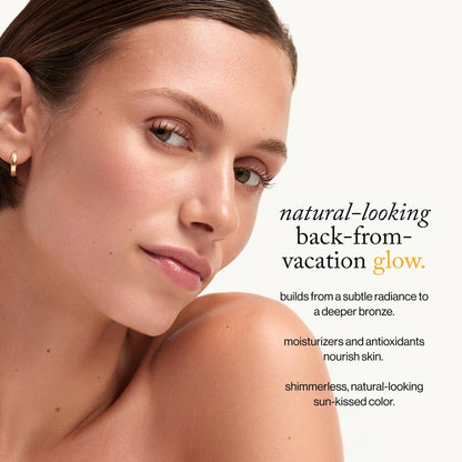 goop Beauty Summertone Bronzing Gel - Hydrating Skin Tint for a Sun-Kissed Glow with Vitamin E & Red Algae Astaxanthin, 1 fl oz Avelisse