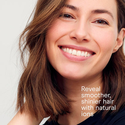 Conair Double Ceramic Hair Dryer with Diffuser - Ionic Blow Dryer for Frizz-Free Shine, Includes Diffuser & Concentrator, White Avelisse