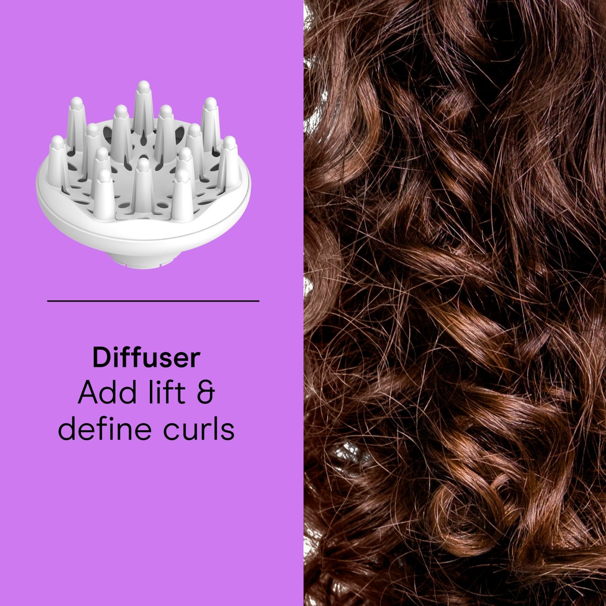 Conair Double Ceramic Hair Dryer with Diffuser - Ionic Blow Dryer for Frizz-Free Shine, Includes Diffuser & Concentrator, White Avelisse