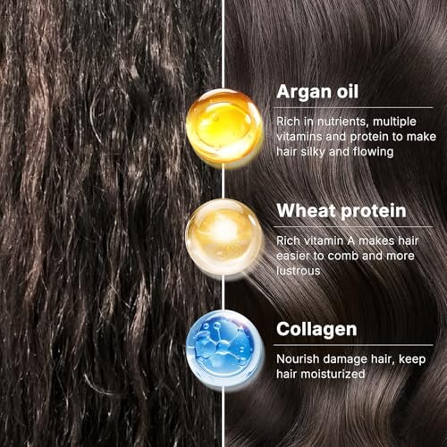 Karseell Collagen Hair Mask 3.38fl oz - Deep Repair Conditioning Treatment with Argan Oil for Dry, Damaged Hair - All Hair Types Avelisse