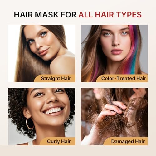 Karseell Collagen Hair Mask 3.38fl oz - Deep Repair Conditioning Treatment with Argan Oil for Dry, Damaged Hair - All Hair Types Avelisse
