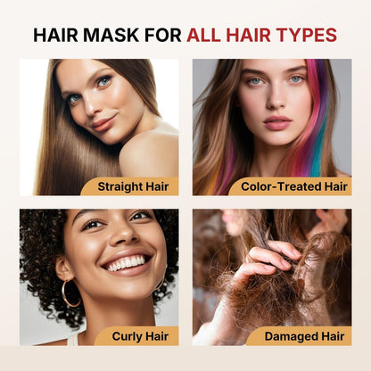 Karseell Collagen Hair Mask 3.38fl oz - Deep Repair Conditioning Treatment with Argan Oil for Dry, Damaged Hair - All Hair Types Avelisse
