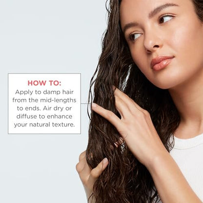 Briogeo Style + Treat Yuzu + Plum Oil Soft Power Air Dry Cream - Leave-In Anti-Frizz Styling Cream for Waves, Curls & Coils - Silicone-Free - Vegan & Cruelty-Free - 4 oz Avelisse
