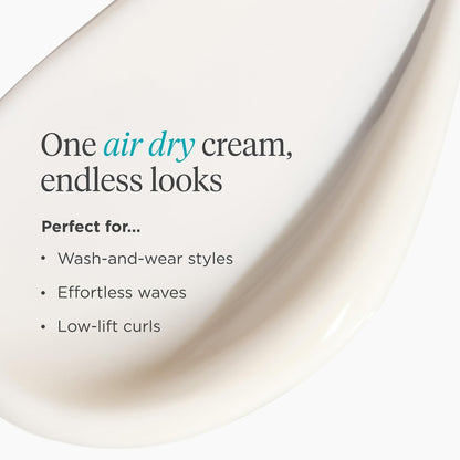 Briogeo Style + Treat Yuzu + Plum Oil Soft Power Air Dry Cream - Leave-In Anti-Frizz Styling Cream for Waves, Curls & Coils - Silicone-Free - Vegan & Cruelty-Free - 4 oz Avelisse