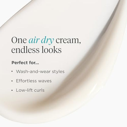 Briogeo Style + Treat Yuzu + Plum Oil Soft Power Air Dry Cream - Leave-In Anti-Frizz Styling Cream for Waves, Curls & Coils - Silicone-Free - Vegan & Cruelty-Free - 4 oz Avelisse
