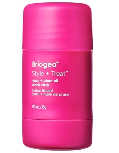 Briogeo Style + Treat Hair Styling Sleek Stick – Flyaway Control & Smooth Styles, Lightweight Finishing Balm, Silicone-Free, Vegan & Cruelty-Free, 0.5 oz Avelisse