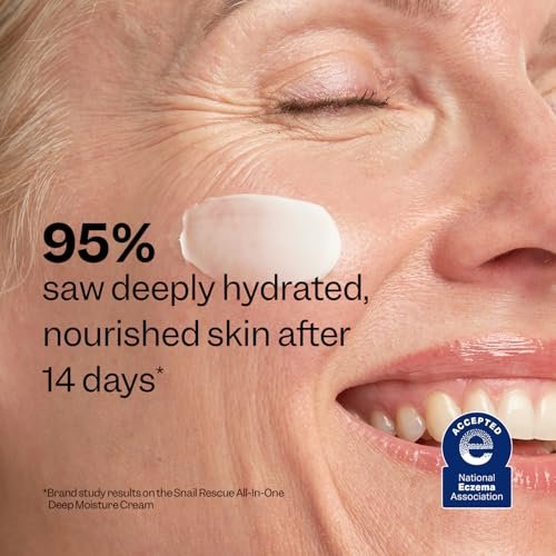 Peach Slices Snail Rescue All-in-One Deep Moisture Cream - Intensive Hydration with Snail Mucin, Squalane & Hyaluronic Acid - 2.82 oz - Clean, Cruelty-Free Korean Skincare - görsel 10