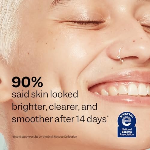Peach Slices Snail Rescue Intensive Serum – 95% Snail Mucin, Birch Juice & Hyaluronic Acid – Korean Skin Care, Clean & Cruelty Free Avelisse