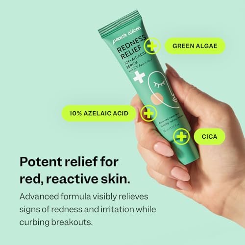 Peach Slices Redness Relief 10% Azelaic Acid Serum – Vegan, Cruelty-Free Korean Skincare for Redness & Acne Avelisse