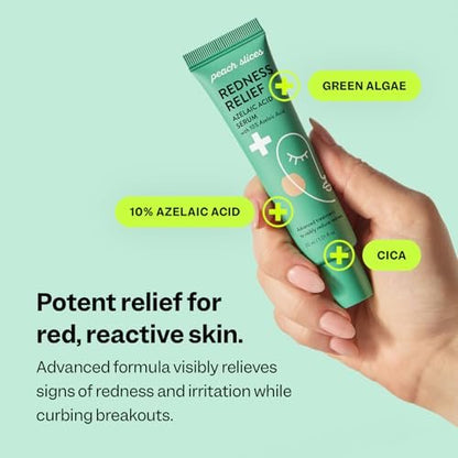 Peach Slices Redness Relief 10% Azelaic Acid Serum – Vegan, Cruelty-Free Korean Skincare for Redness & Acne Avelisse