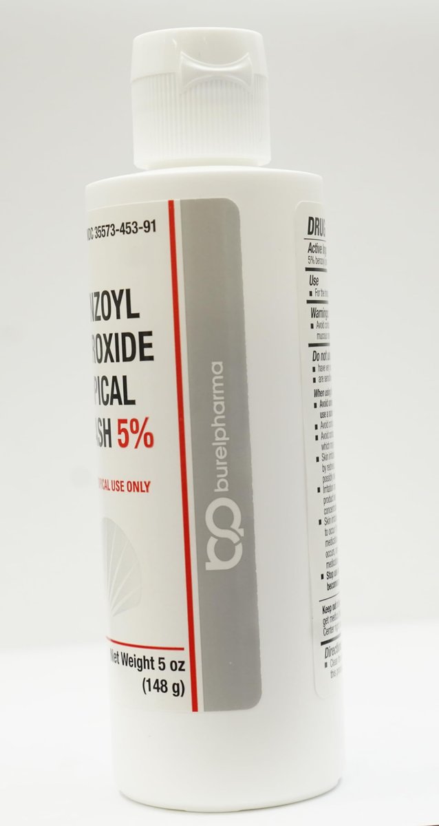 BurelPharma Benzoyl Peroxide Face Wash 5% Acne Medication - 5 oz, 1 Count - görsel 7
