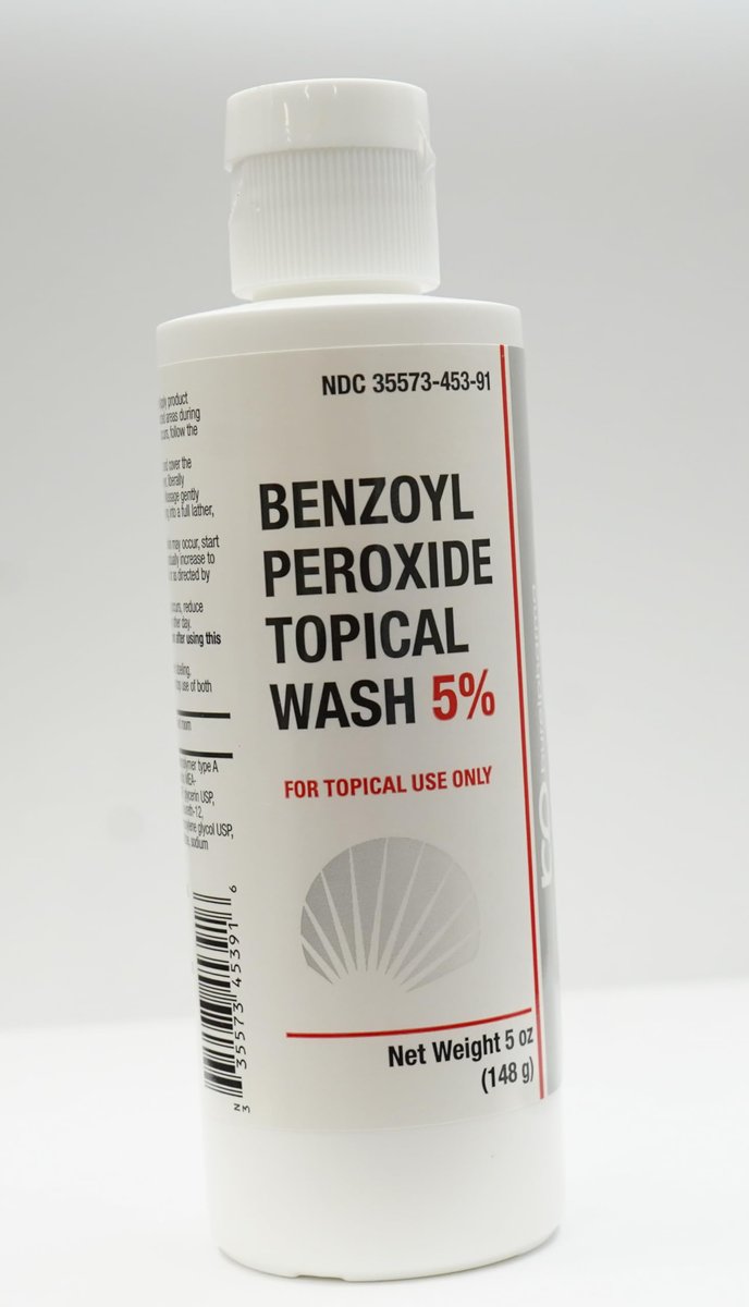BurelPharma Benzoyl Peroxide Face Wash 5% Acne Medication - 5 oz, 1 Count - görsel 9
