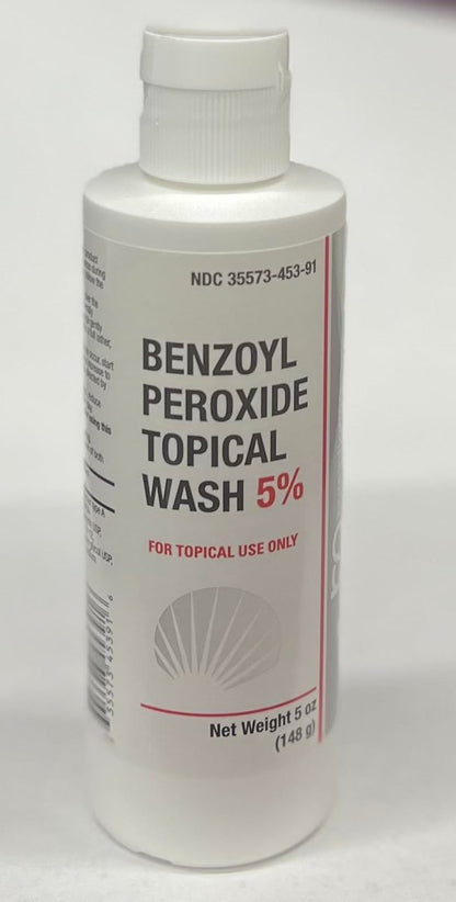 BurelPharma Benzoyl Peroxide Face Wash 5% Acne Medication - 5 oz, 1 Count
