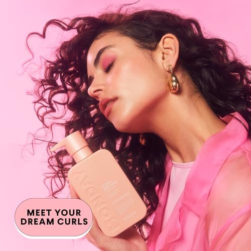 MONDAY HAIRCARE Curl Define Shampoo + Conditioner Set – Nourish Curls, Tame Frizz with Coconut Oil & Shea Butter, 2 x 12 oz, 100% Recyclable Bottles - görsel 6