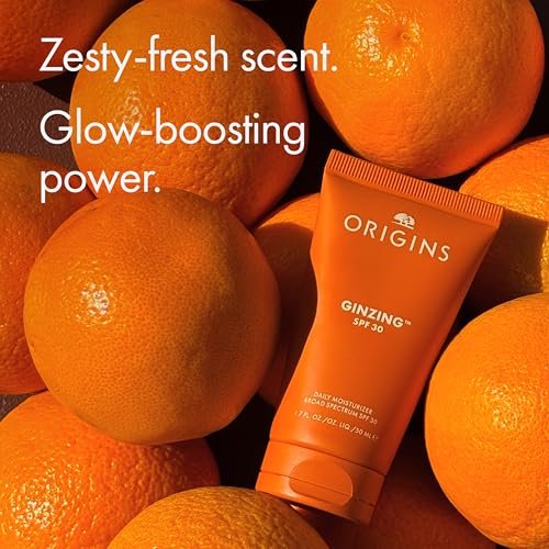 Origins GinZing Daily Face Moisturizer with SPF 30 - Radiance & All-Day Hydration, Hyaluronic Acid, 1.7 oz Avelisse