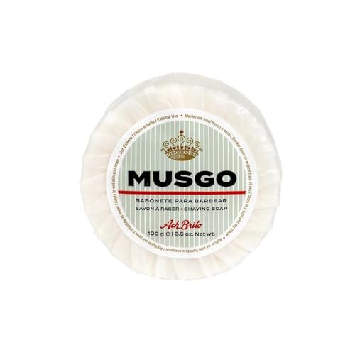 Ach Brito Musgo Shaving Soap 100g – Traditional Portuguese Bar Soap for Men, Natural Ingredients, Smooth Shave - görsel 4
