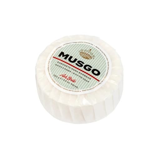 Ach Brito Musgo Shaving Soap 100g – Traditional Portuguese Bar Soap for Men, Natural Ingredients, Smooth Shave - görsel 2