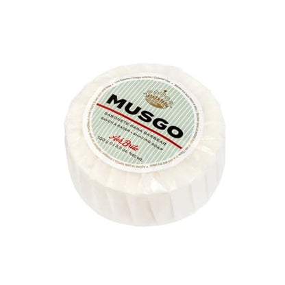 Ach Brito Musgo Shaving Soap 100g – Traditional Portuguese Bar Soap for Men, Natural Ingredients, Smooth Shave