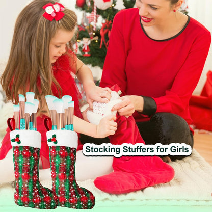 NICEMOVIC 20-Piece Princess Makeup Brush Set for Girls – Cute Stocking Stuffers & Teen Gifts Avelisse