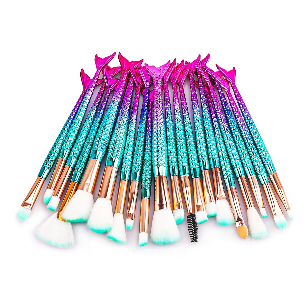 NICEMOVIC 20-Piece Princess Makeup Brush Set for Girls – Cute Stocking Stuffers & Teen Gifts Avelisse
