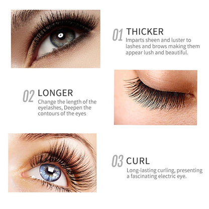 WAONIQ Eyelash Growth Serum with Brush Head - Safe & Gentle Lashes Care, Sheen and Nourish, Deep Repair - Creates Thick, Long, Curled Eyelashes, Natural Longer (0.123 oz / 3.5 g) Avelisse