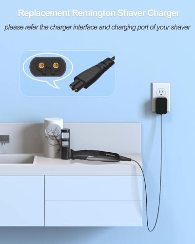 FGIEU 5V Charger Replacement for Remington Shavers & Trimmers – Compatible with HC5870, HC4250, PF7500, PG6250, and More - görsel 4