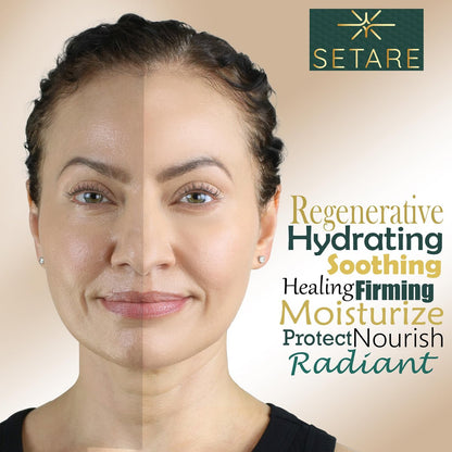Setare Hydrating Sheet Masks with Snail Mucin, Collagen, Hyaluronic Acid & Premium Botanicals - 8 Pack