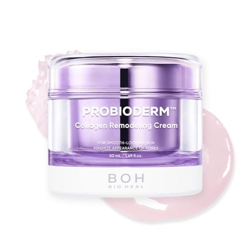 BIOHEAL BOH Probioderm™ Collagen Remodeling Cream – Pore Tightening & Firming Moisturizer with 150,000 Collagen Capsules, 1.69 fl oz Avelisse