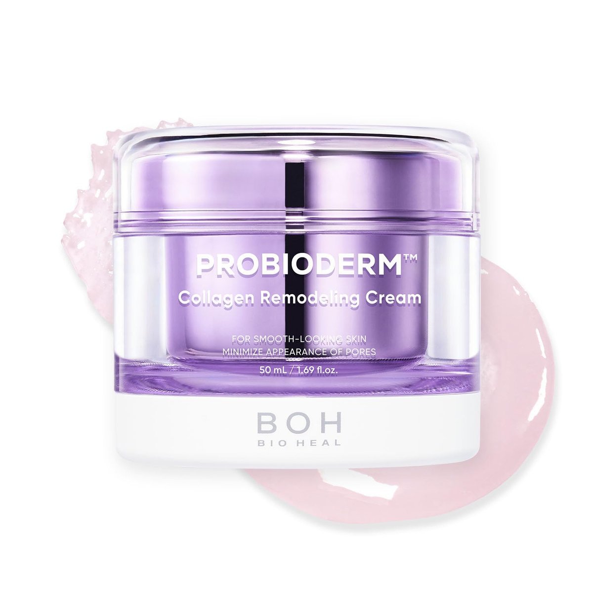 BIOHEAL BOH Probioderm™ Collagen Remodeling Cream – Pore Tightening & Firming Moisturizer with 150,000 Collagen Capsules, 1.69 fl oz Avelisse