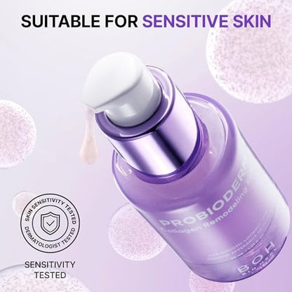BIOHEAL BOH Probioderm™ Collagen Remodeling Serum - Skin Firming & Pore Tightening with Collagen & 12 Peptides, 1.01 fl oz