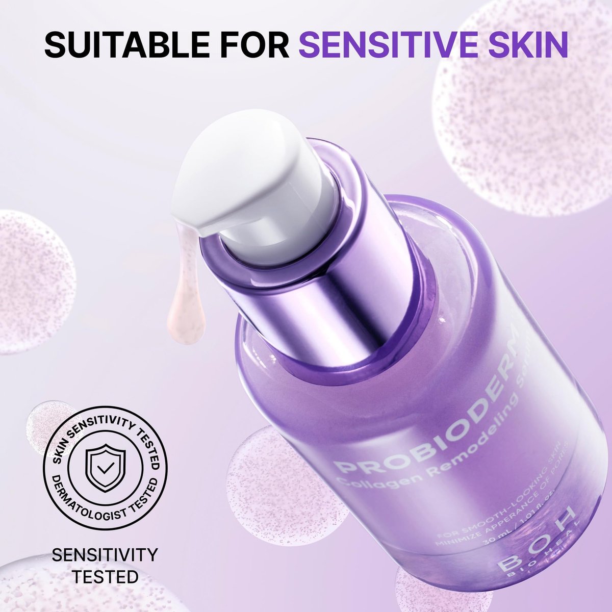 BIOHEAL BOH Probioderm™ Collagen Remodeling Serum - Skin Firming & Pore Tightening with Collagen & 12 Peptides, 1.01 fl oz - görsel 9