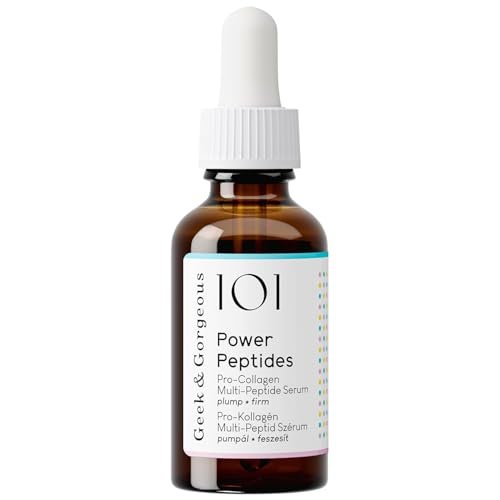 Geek & Gorgeous Power Peptides Milky Serum - Multi-Peptide Face Serum for Smoother, Firmer Skin & Improved Elasticity - All Skin Types - 1 oz - görsel 2