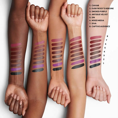 MAC Macximal Silky Matte Lipstick - Diva (Cranberry) 0.11 oz - Long-Lasting, Creamy Matte Avelisse