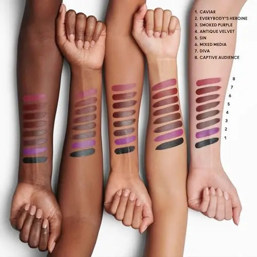 MAC Macximal Silky Matte Lipstick - Diva (Cranberry) 0.11 oz - Long-Lasting, Creamy Matte Avelisse