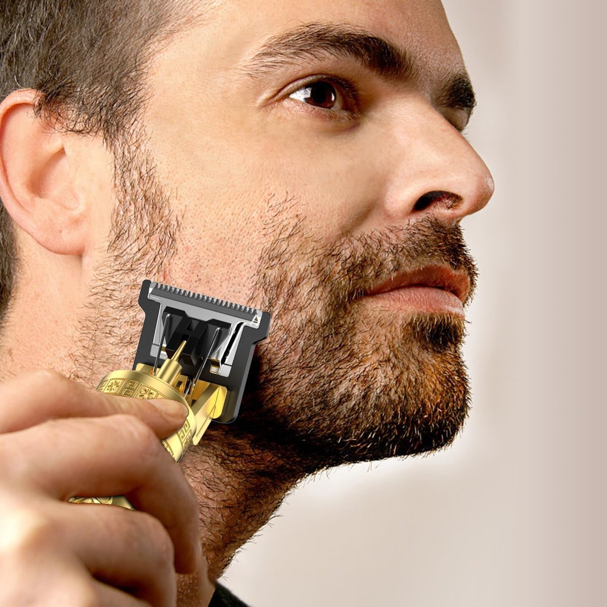 Gunkill Gold Hair Clippers & Beard Trimmer for Men – Rechargeable, Cordless, for Men & Children - görsel 13