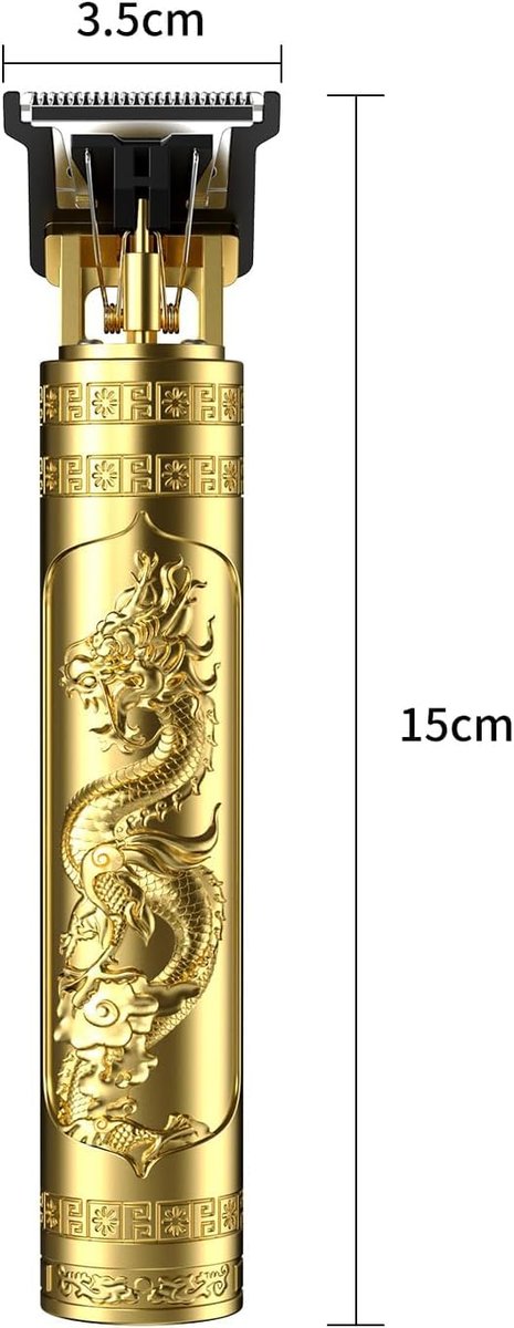 Gunkill Gold Hair Clippers & Beard Trimmer for Men – Rechargeable, Cordless, for Men & Children - görsel 3