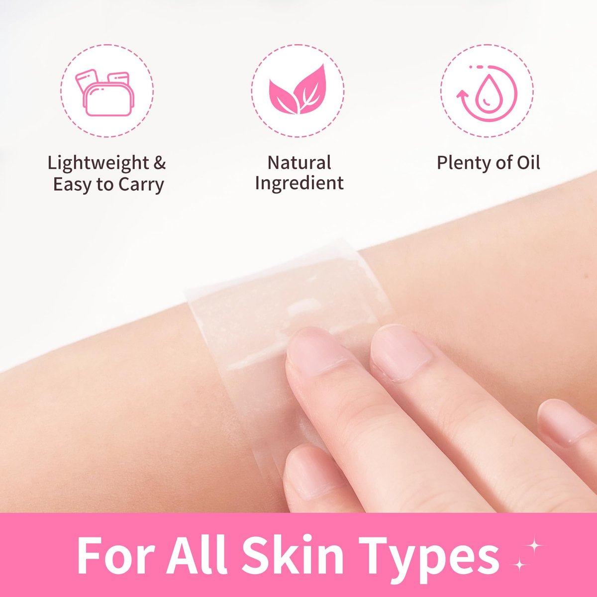 Beauty7 Post Wax Calming Oil Wipes 30 Packs - Post Wax Oil Wipes for Soothing, Residue Removal & Redness Reduction - görsel 9