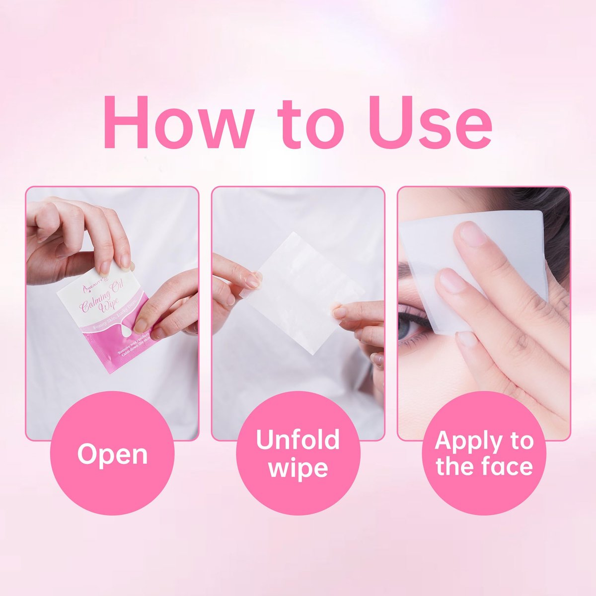 Beauty7 Post Wax Calming Oil Wipes 30 Packs - Post Wax Oil Wipes for Soothing, Residue Removal & Redness Reduction - görsel 11
