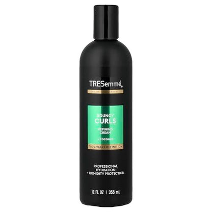 TRESemmé Bouncy Curls Defining Cream with Coconut, 12 fl oz - Moisturizing Curl Cream for Defined, Frizz-Free Hair Avelisse
