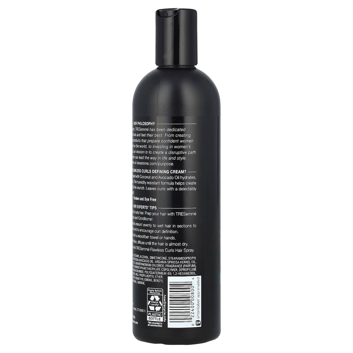 TRESemmé Bouncy Curls Defining Cream with Coconut, 12 fl oz - Moisturizing Curl Cream for Defined, Frizz-Free Hair Avelisse