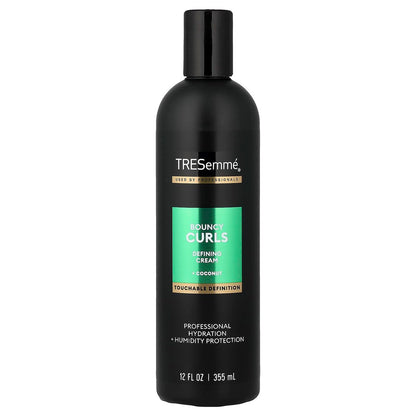 TRESemmé Bouncy Curls Defining Cream with Coconut, 12 fl oz - Moisturizing Curl Cream for Defined, Frizz-Free Hair Avelisse